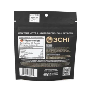 3Chi Delta 8 Gummies Watermelon