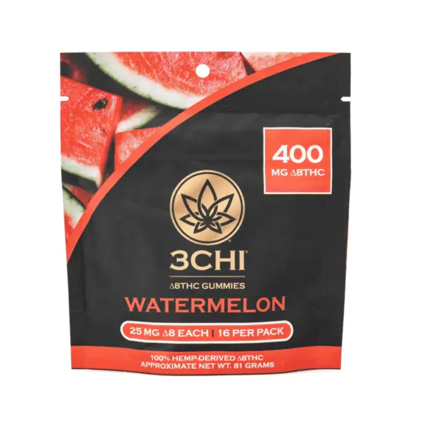 3Chi Delta 8 Gummies Black Raspberry