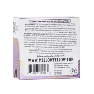 Mellow Fellow THCa Budder – Reba Jam (2 gram)
