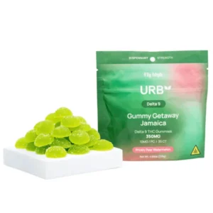 Urb Delta 9 THC Gummies Prickly Pear Watermelon